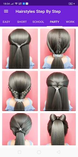 Best Hairstyles step by step for girls screenshot 2