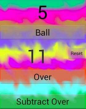 Cricket Ball Counter screenshot 1