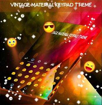 Vintage Material Keypad Theme screenshot 2