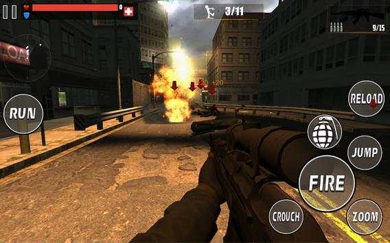 Commando Zombie Highway Game 2 screenshot 1