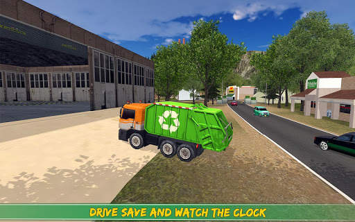Garbage Truck Simulator PRO screenshot 5