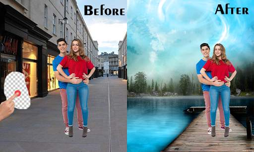 Auto Cut Out: Copy Paste Background Changer Eraser screenshot 1