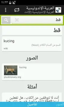 Arabic-Indonesian Dictionary скриншот 3