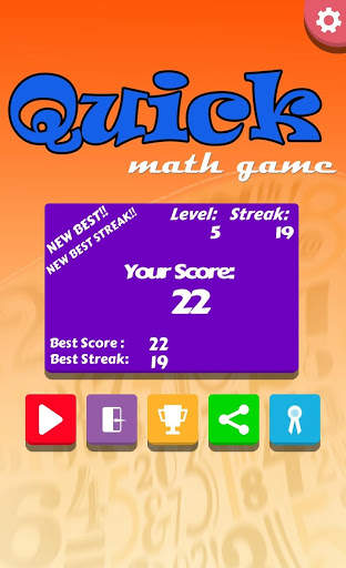 Quick Math Game screenshot 3