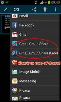 Group Share for Gmail (Free) screenshot 3