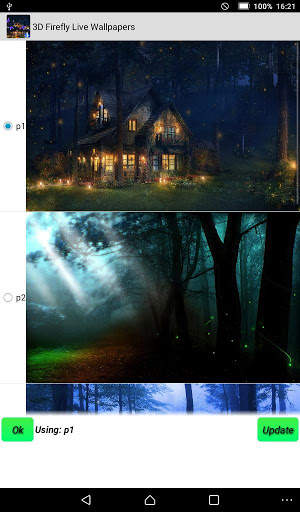 Firefly Live Wallpaper - Screen Lock, Sensor, Auto screenshot 4