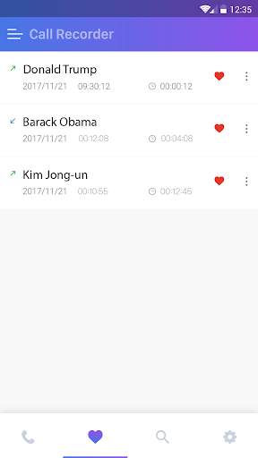 Auto call recorder screenshot 2