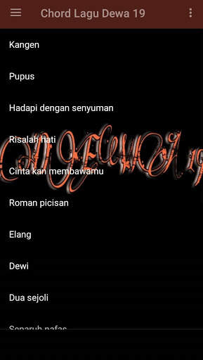 Chord Lagu Dewa 19 screenshot 3