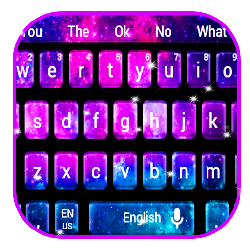 Colorfull Galaxy Keyboard icon