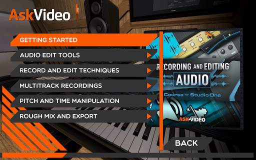 Audio Record and Editing  Course for Studio One 5 screenshot 2
