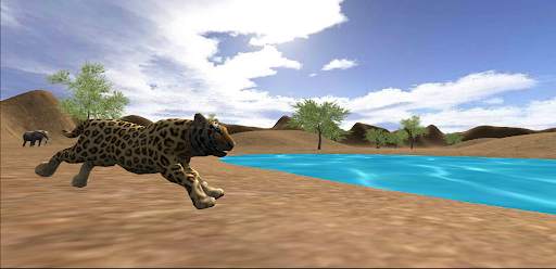 Wild Cheetah Simulator 3D screenshot 1