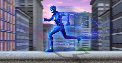 City Fighting speed hero game screenshot 2
