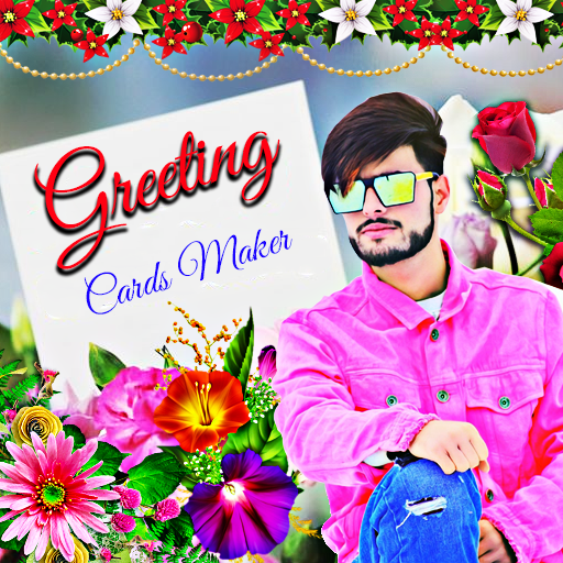 Greeting cards maker frames icon