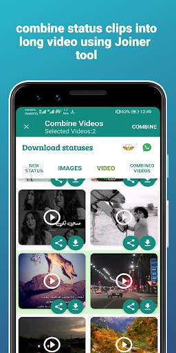 DOWNLOAD STATUS: WA STATUS SAVER & VIDEO SPLITTER screenshot 2