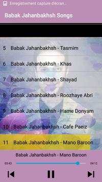 بابك جهانبخش بدون اينترنيت-Babak Jahanbakhsh Songs screenshot 2