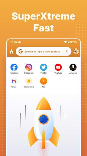 Super Private Browser: الأسرع 1 تصوير الشاشة