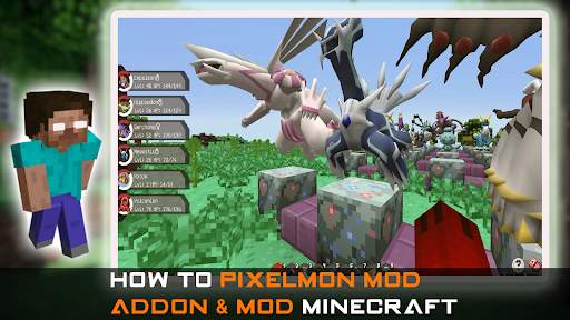 Pixelmon Mod Addon screenshot 2