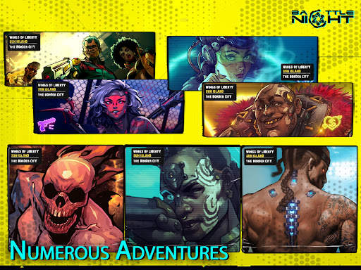 Battle Night: Cyberpunk RPG screenshot 14