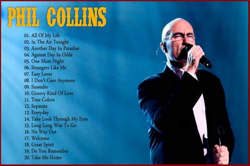 Phil Collins all songs screenshot 1