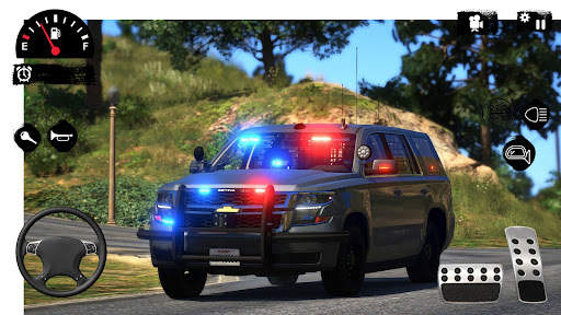 American Police Jeep Driving: Police Games 2021 screenshot 3