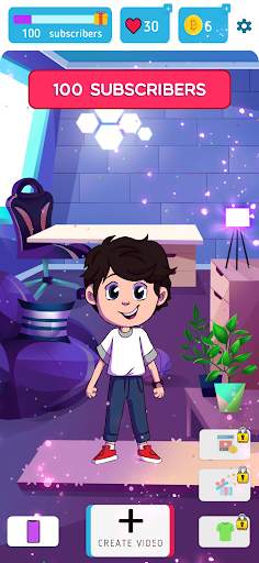 IDLE games TikTok Simulator Tycoon games screenshot 8