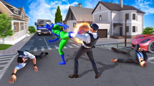 Power spider ninja- Strange gangster hero screenshot 3