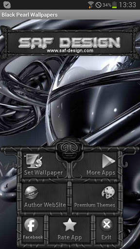 Black Pearl GO Launcher Theme screenshot 5