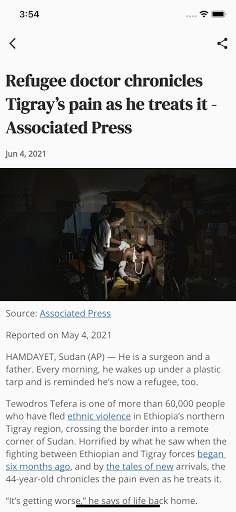 Tigray Daily: The Tigray Dossier screenshot 3