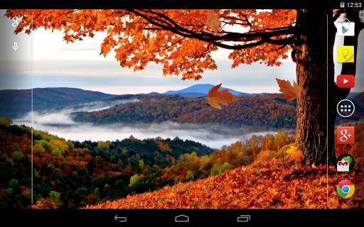 Autumn Live Wallpaper screenshot 5