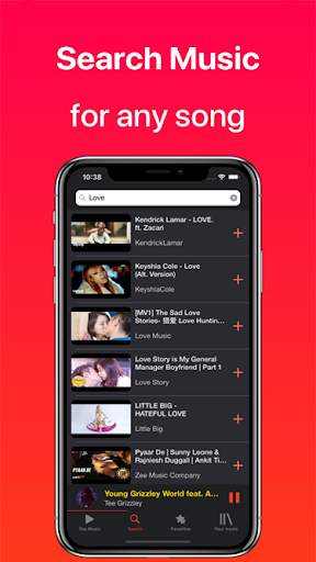 iMusic - Music Video Player Streaming screenshot 3