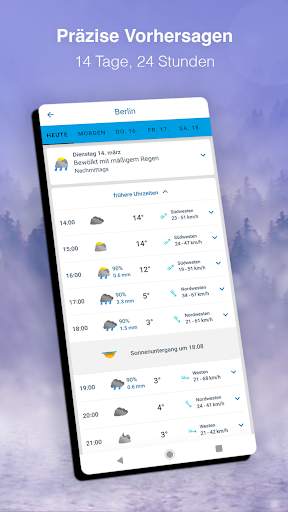 Wetter 14 Tage - Meteored screenshot 2