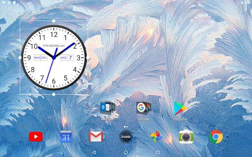 Analog Clock Widget Plus-7 screenshot 12