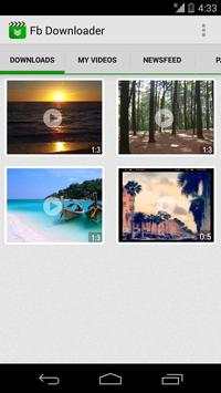 Video download for facebook screenshot 1