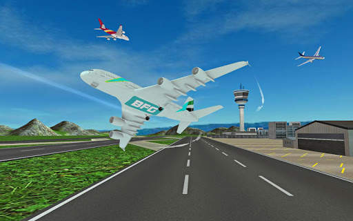 Fly Plane Flight 3D Airplane Simulator screenshot 1