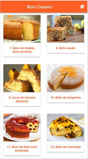 Bolo Caseiro - 30 Receitas screenshot 2