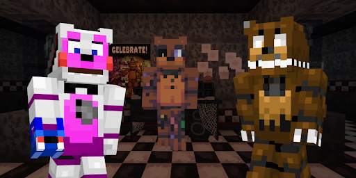 Five Nights at Freddy’s Skins for Minecraft screenshot 1