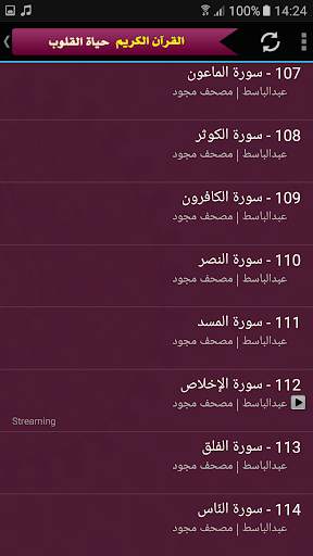 عبد الباسط عبد الصمد تجويد القران الكريم كامل screenshot 5