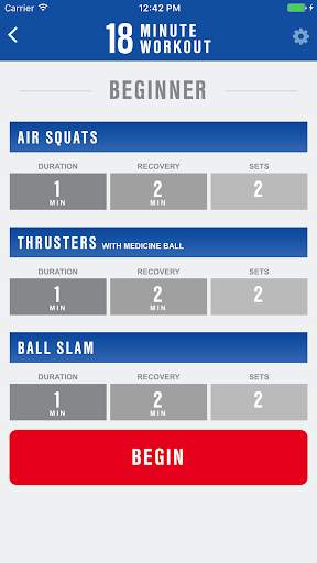 The 18-Minute Workout screenshot 2