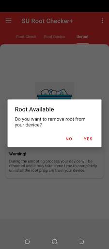SU Root Checker  /Busybox Checker/ Root Uninstall screenshot 3