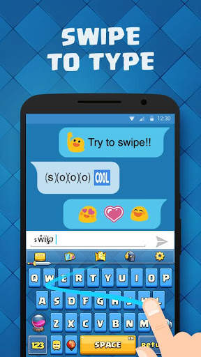 Royal Battle Keyboard Theme screenshot 4