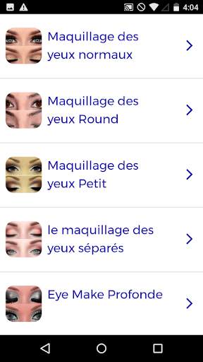 Cours de Maquillage Pour Les Yeux screenshot 1
