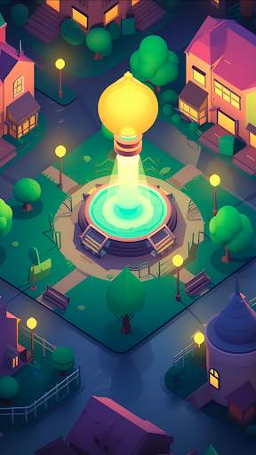 Idle Light City: Clicker Games screenshot 1