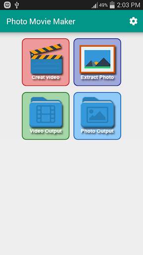 Photo Movie Maker & Extractor screenshot 1