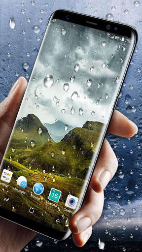 Wallpaper - Live Rainydrops & Sounds screenshot 1