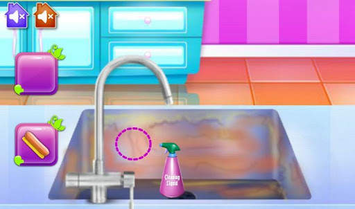 Princess Cleaning the House game screenshot 5