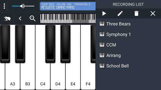 Cozyme Piano screenshot 2