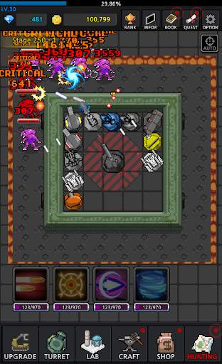 Grow Turret - Clicker Defense screenshot 1
