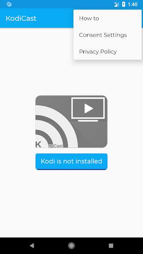 KodiCast स्क्रीनशॉट 1