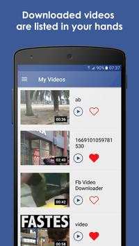 Video Downloader for Facebook screenshot 2