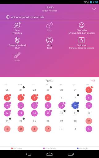 Ovu - Calendário Menstrual screenshot 10